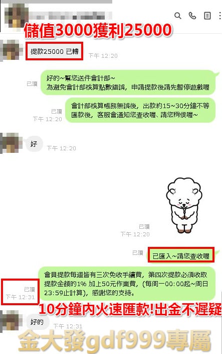 金大發出金保證