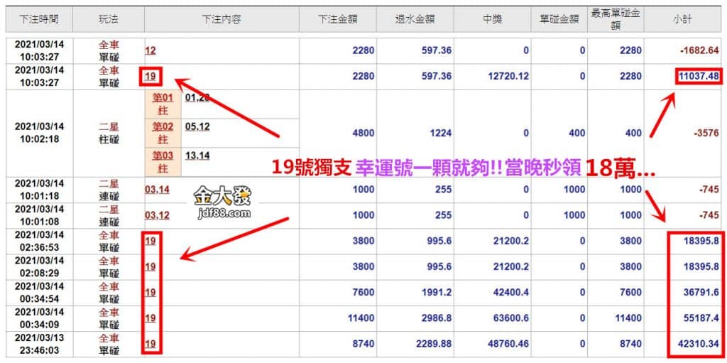 539專車中多少