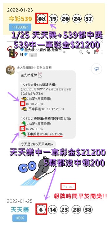 今彩539熱門號碼來簽牌中獎就是那麼簡單