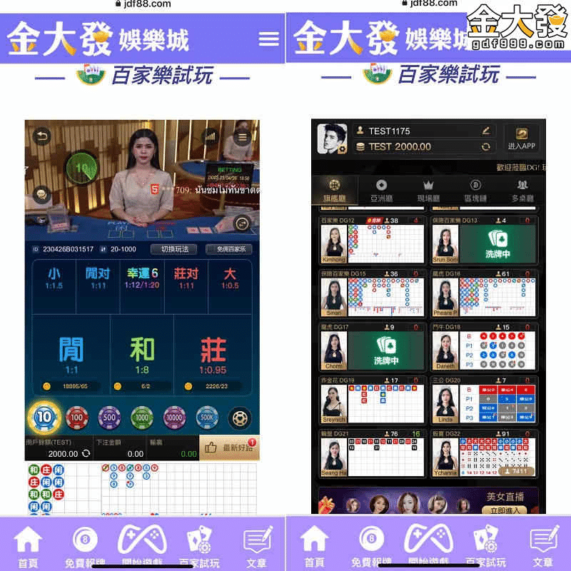 金大發百家樂試玩
